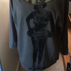 GOTH sweatshirt top